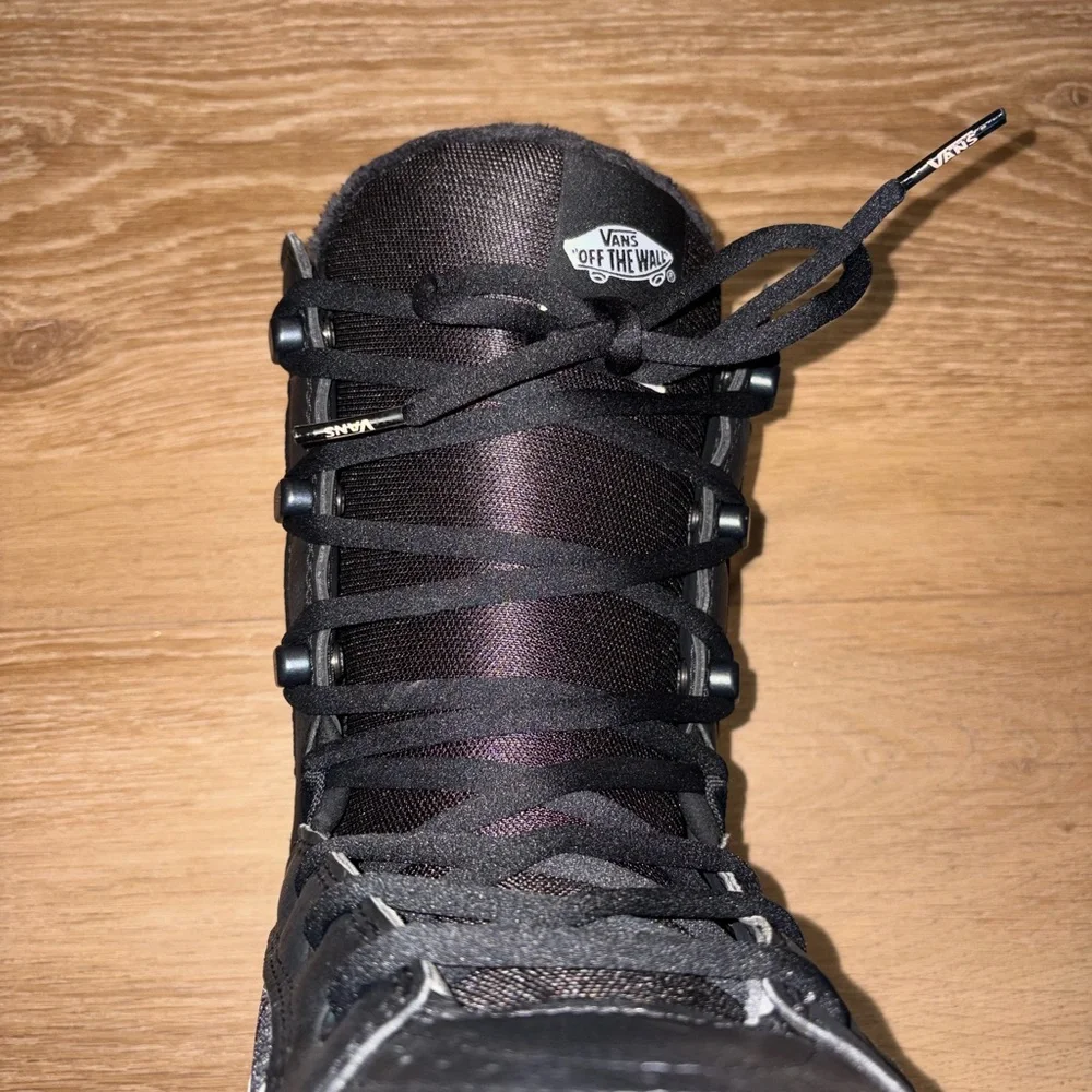 Left Shoe Only - VANS Hi Standard Snowboard Boots Black Mens Size 8.5 US New